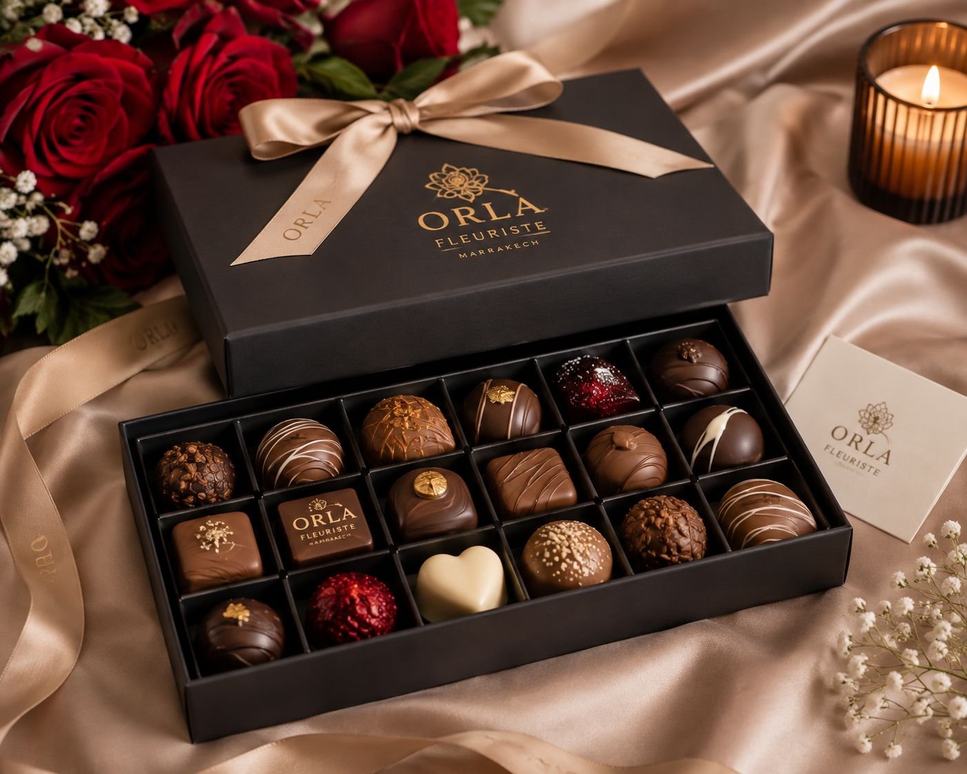 Chocolat par Orla Fleuriste